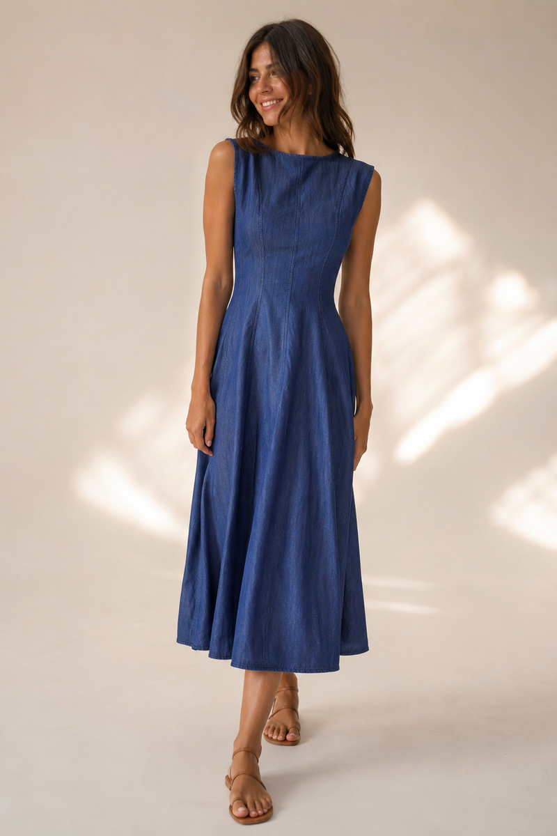 Vestido Velvet Denim