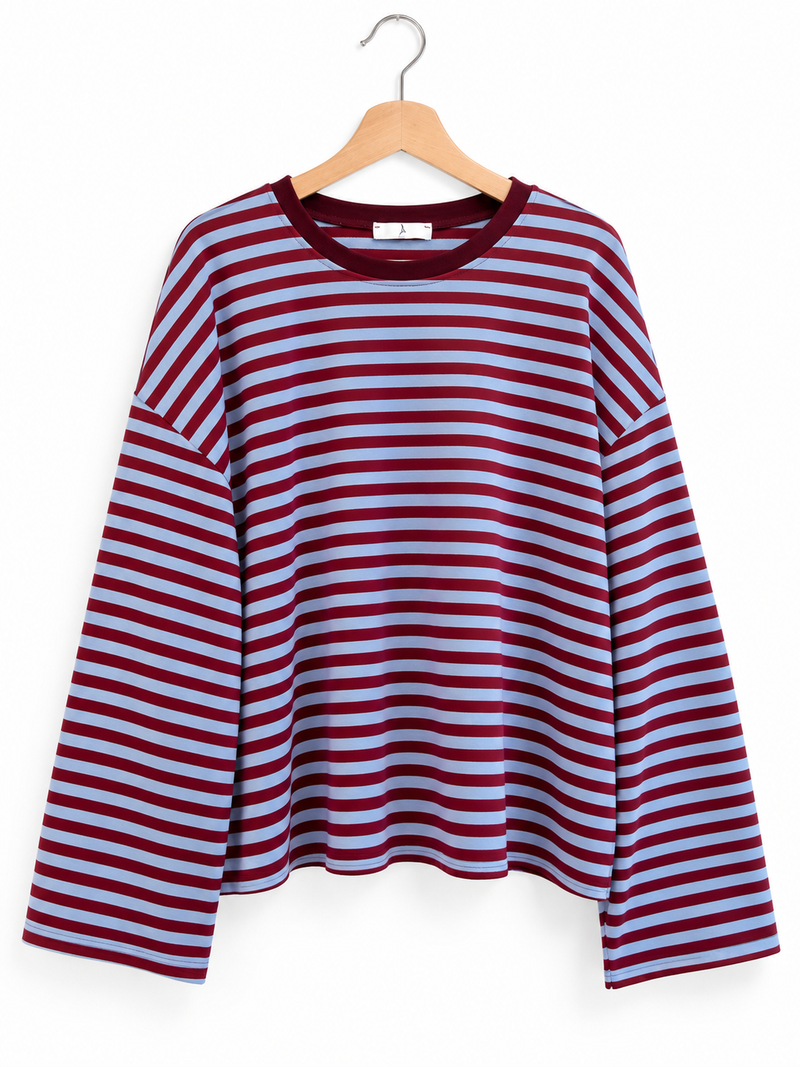 Camiseta Oversize Rayas