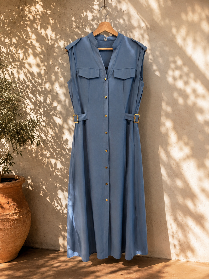 Vestido Lino Casei