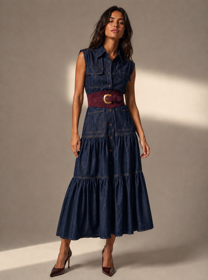 Vestido Denim Lau