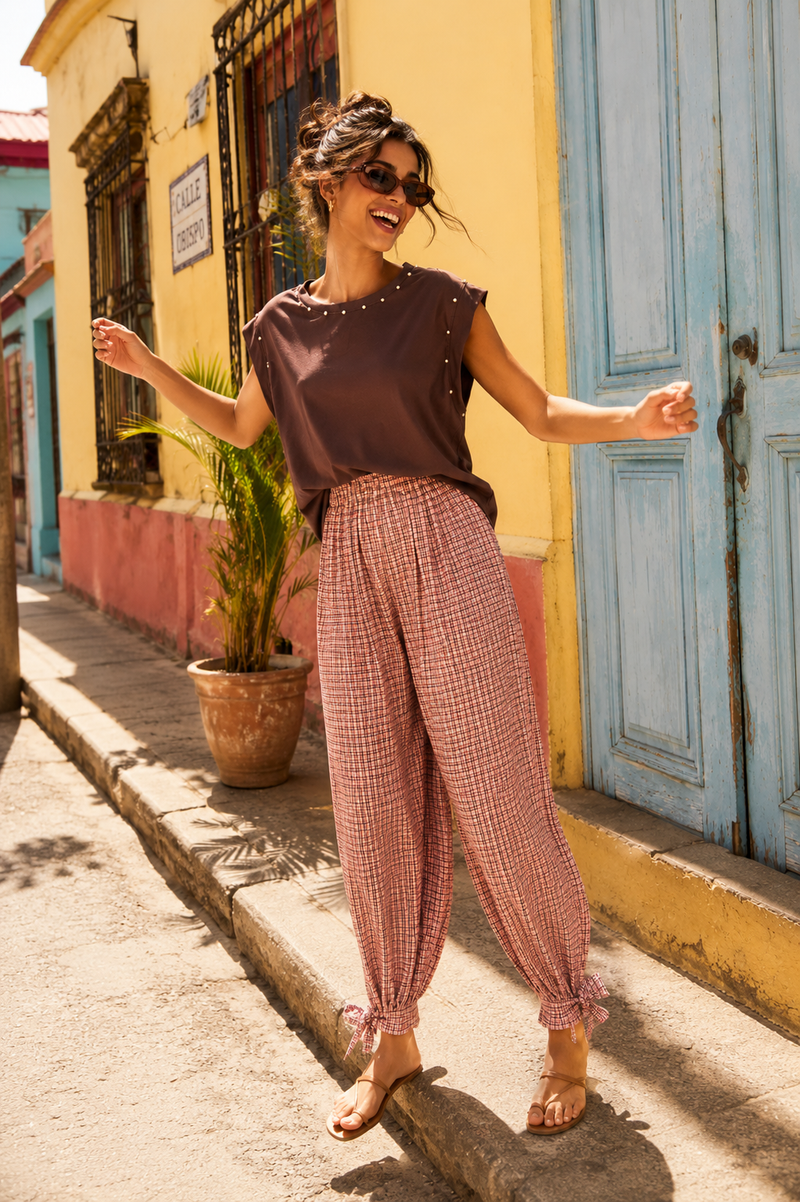 Pantalón Lazo Tobillo