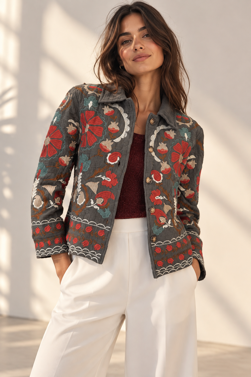 Chaqueta Bordada Sobe