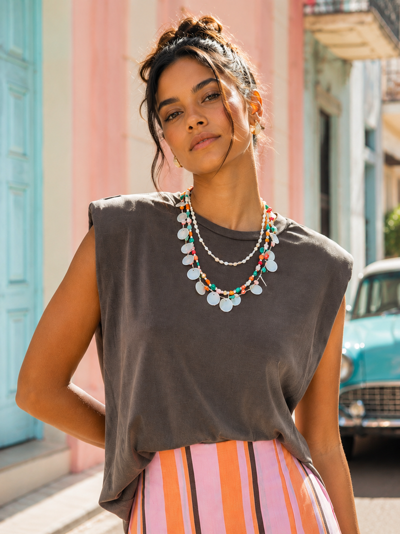 Camiseta Hombrera Basic