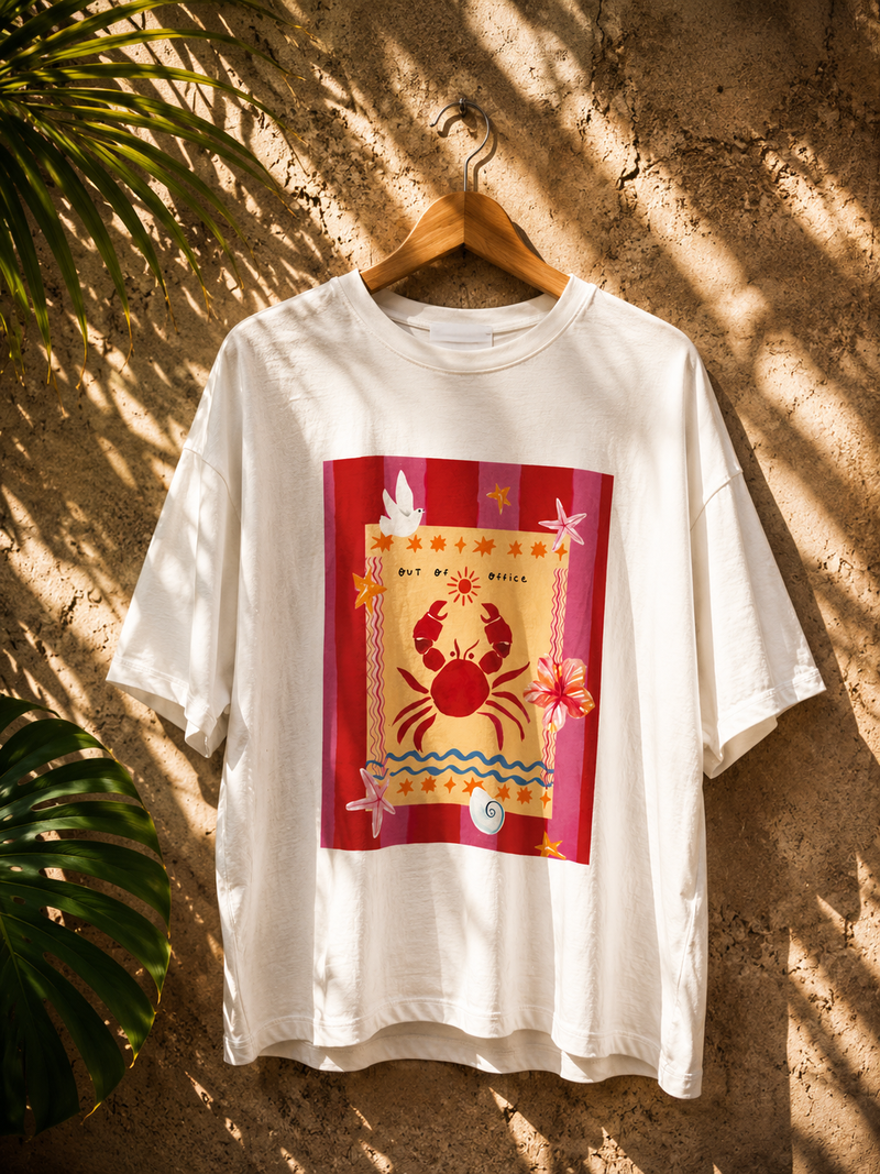 Camiseta Cangrejo Rosa