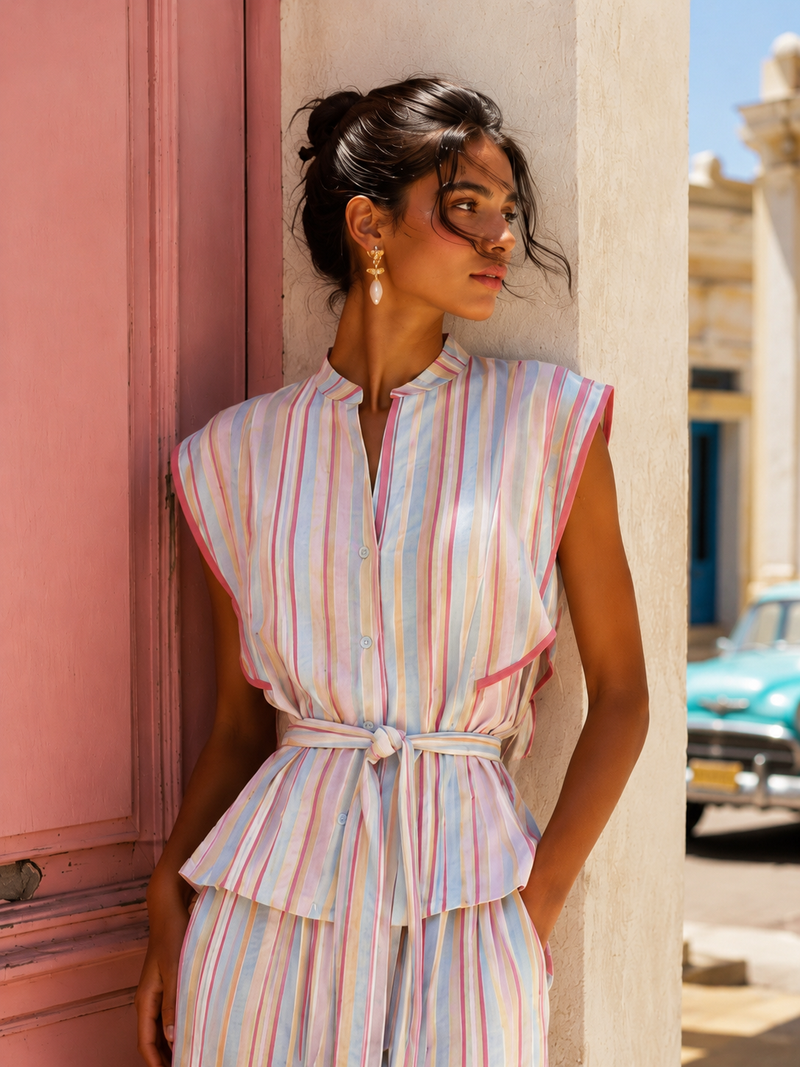 Conjunto Zoe Rosa