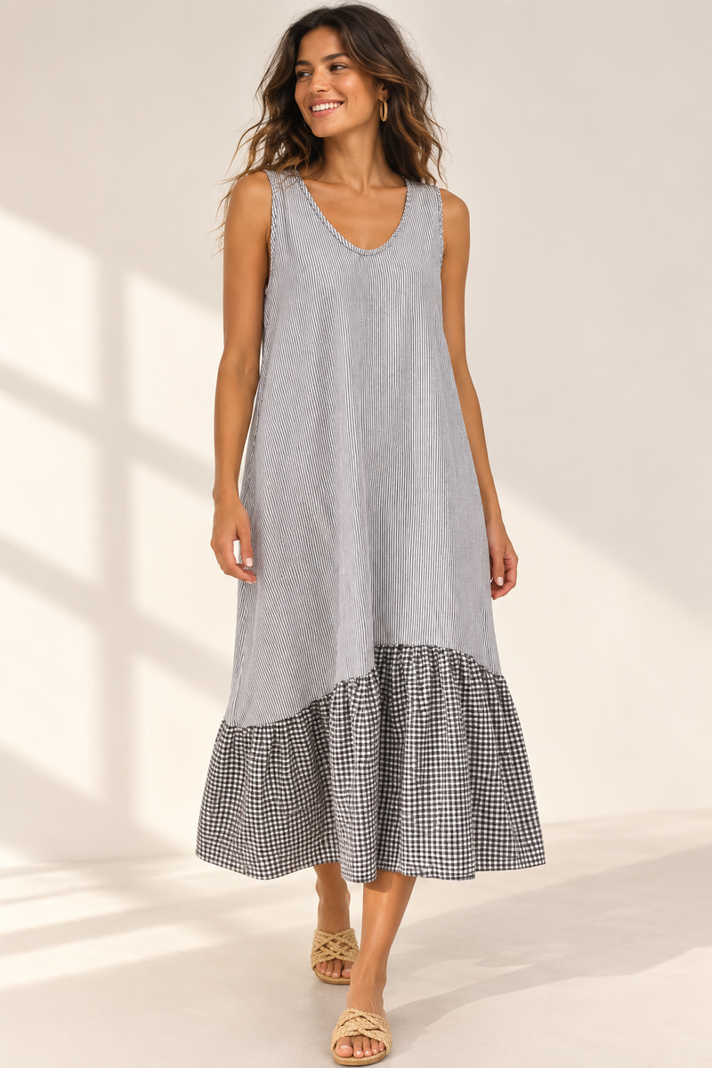 Vestido Combinado