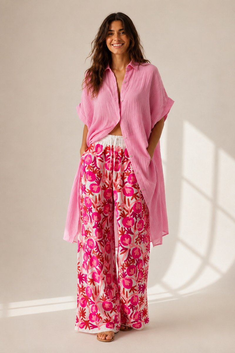 Pantalón Indio Bordado