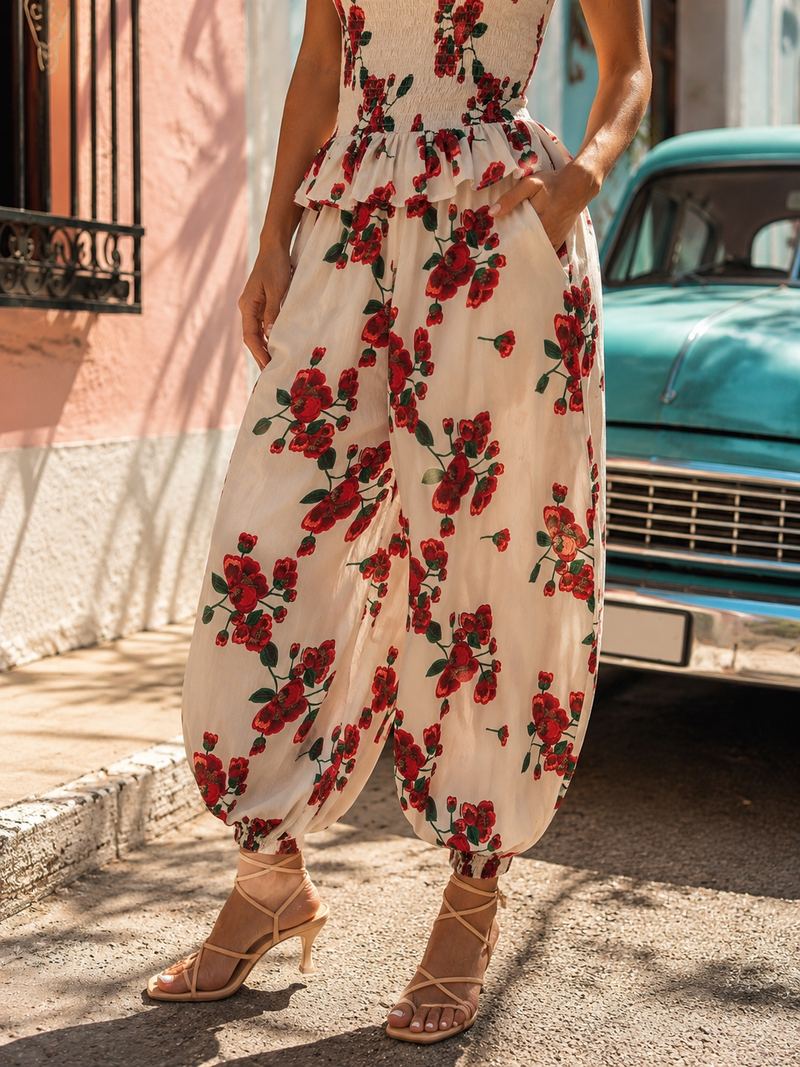 Pantalón Flores